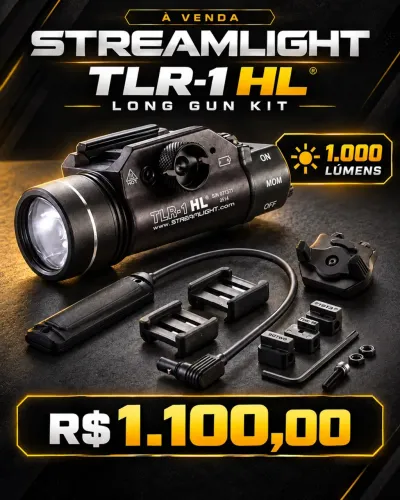 Lanterna LED Tatica Streamlight TLR-1 HL LG Kit 1000 Lumens