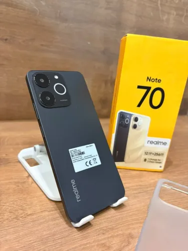 Realme Note 70 256GB 4GB RAM Preto - Seminovo Impecável + Nota Fiscal