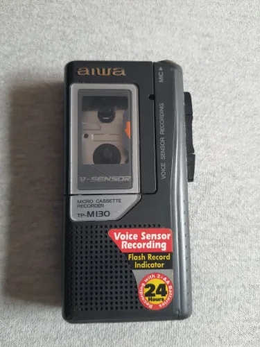 Gravador Micro Cassete Record Aiwa