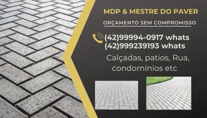 Calçamento e reformas 