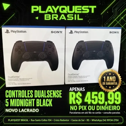 Dualsense 5 Midnight Black