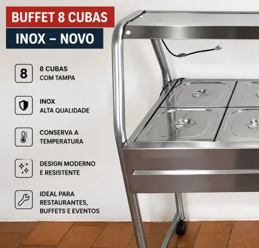 Buffet 8 cubas