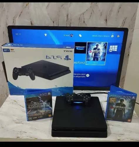 CONSOLE PS4 TOP NUNCA ABERTO 1TB 9 JOGOS EXCELENTE