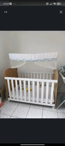 Vendo Berço+tapete+trocador+ninho 