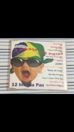 Cd o melhor das pistas jovem Pan 12 hits sucessos Jp