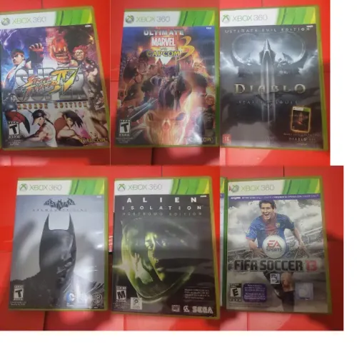 Lote Jogos Xbox 360