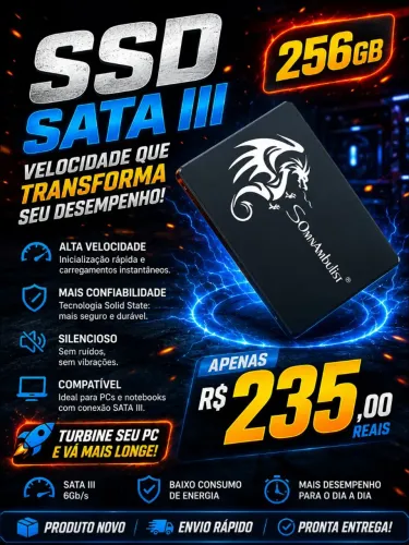 SSD SATA 256GB SOMNAMBULIST