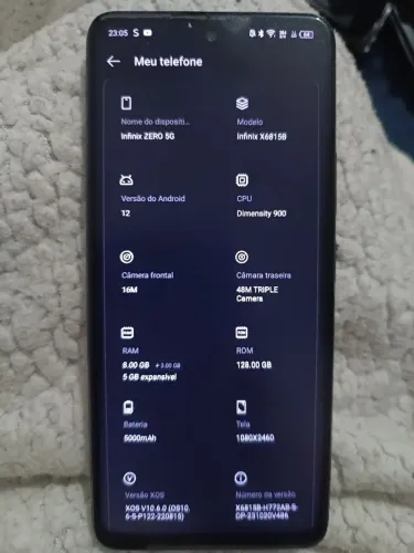 Infinix Zero 5G ? 128 GB