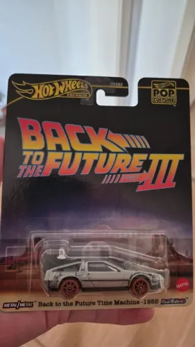 Hot Wheels Back To The Future III (De Volta Para o Futuro 3) Novo Lacrado