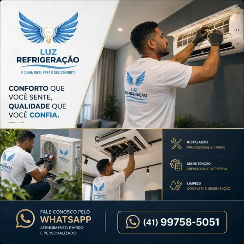Instalação e manutenção de ar condicionado 