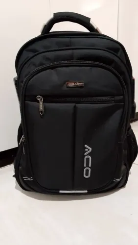 Mochila adulto universitária unissex - Aço - NOVA