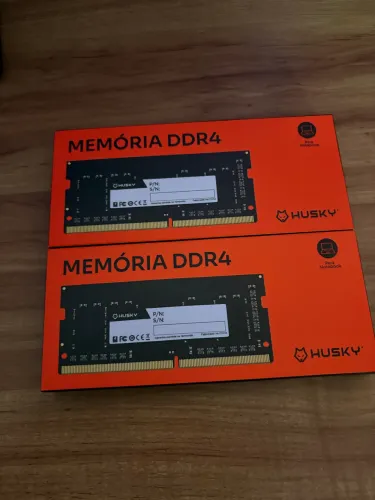 MEMÓRIA RAM NOTEBOOK (2x8GB)DDR4 HUSKY 3200Mhz