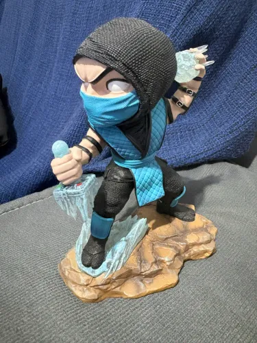 Minicos Mortal Kombat Scorpion e subzero