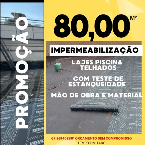 Manta asfáltica, impermeabilização