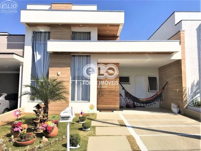 Casa A Venda Em Condomínio Fechado, Residencial Jardim Bréscia; Em Indaiatuba SP.