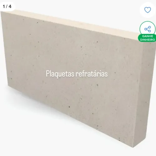 Plaqueta refratária 22x12x2,5