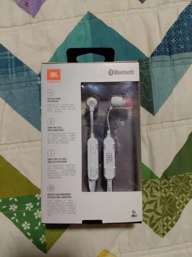 Fone jbl tune 110bt novo na caixa
