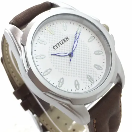 Relógio Citizen masculino seminovo Japão quartz mostrador Branco excelente