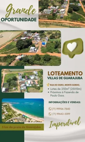 Vendo lotes no litoral 