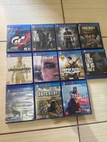 Vendo jogos para PS4