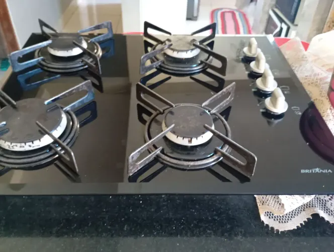 Fogão Cooktop em perfeito estado 4 bocas funciona todas as 4 perfeitamente