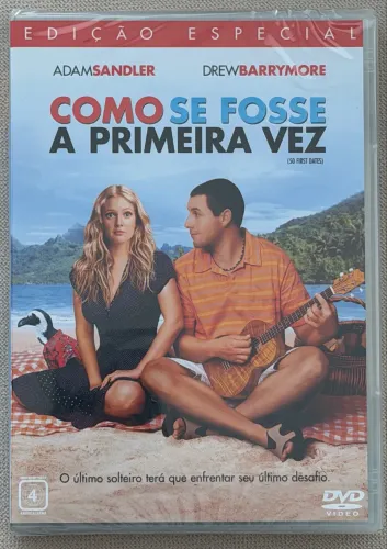 DVD Como Se Fosse a Primeira Vez (original e lacrado)