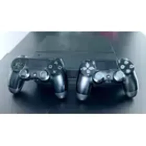 Playstation 4 Fat 500gb Preto 2 Controles + 5 Jogos (Usado)