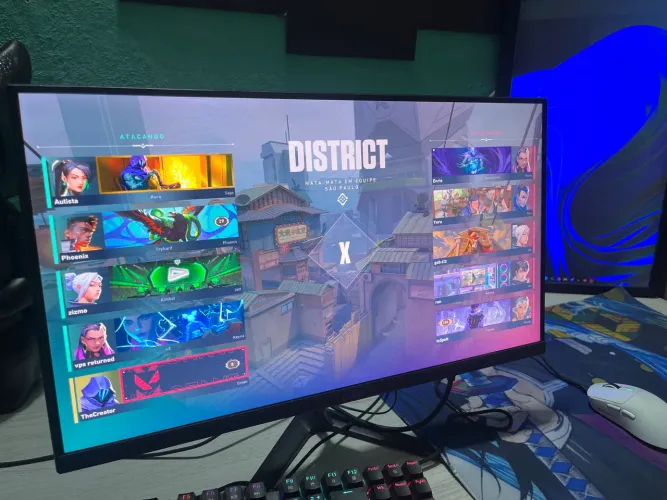 Monitor 21,5 pol 100hz 1ms mancer 