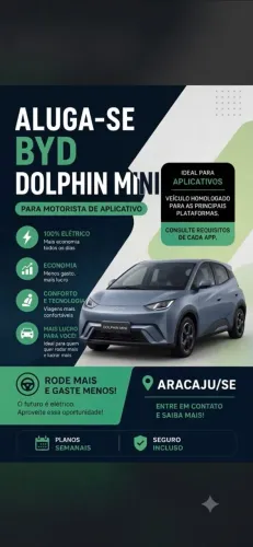 Aluguel de carro BYD Mini
