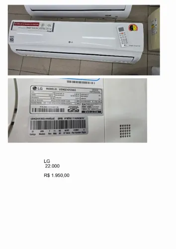 AR CONDICIONADO LG