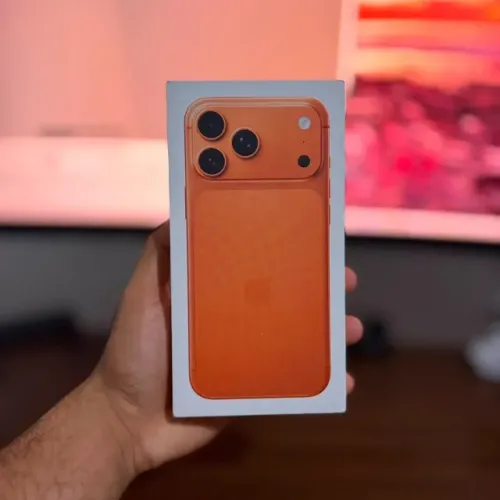 iPhone 17 Pro Max 256GB Laranja | Lacrado | 1 Ano de Garantia Apple