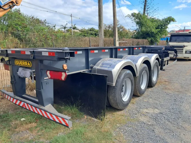 Carreta porta container bug de 40