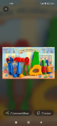 Brinquedo oficina