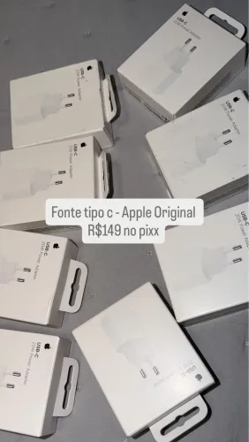 Fonte tipo c Apple Original
