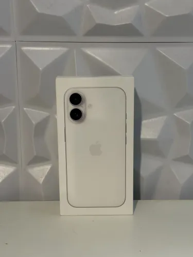 IPhone 16 Branco Lacrado (256GB)
