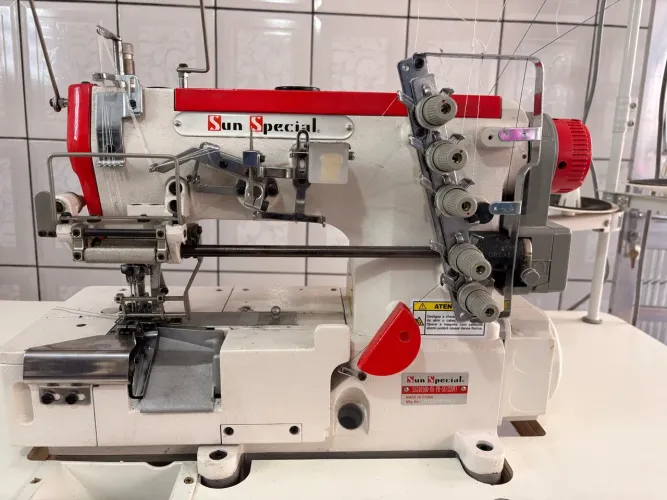 Máquina de costura galoneira bt sunspecial