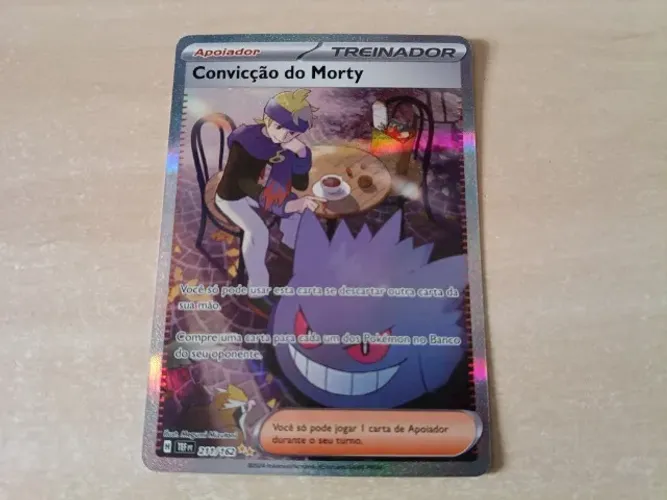 Convicção do Morty (gengar) (NM) do buster para o sleeve