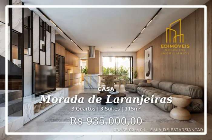 Conforto e Modernidade em Morada de Laranjeiras  Venha Conhecer!