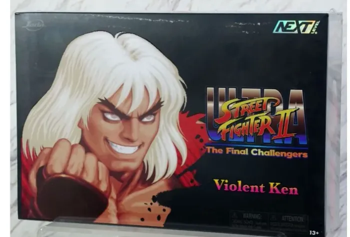 Figura de ação Street Fighter Violent Ken Action Figure