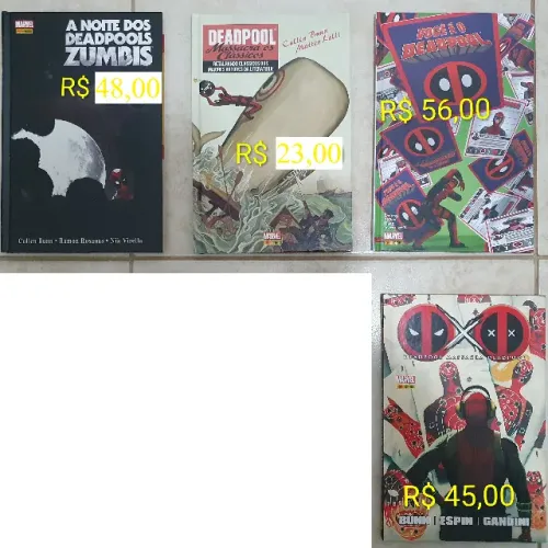 Encadernados Deadpool M@t@ Nova Marvel