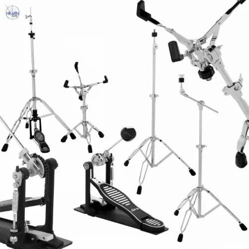 Kit Ferragens LUDWIG 400 SERIES de Bateria - Pedal, Máquina HiHat, Tripé, Estantes