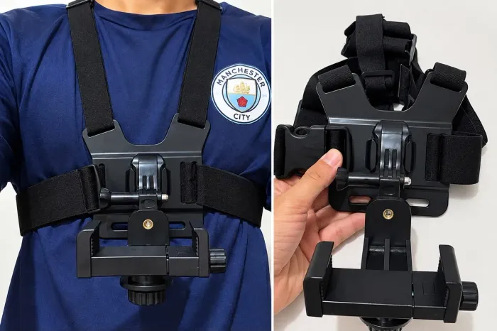 SUPORTE PEITORAL GO PRO/CELULAR