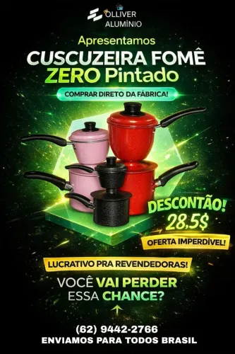 CUSCUZEIRA FOMÊ ZERO Pintado 