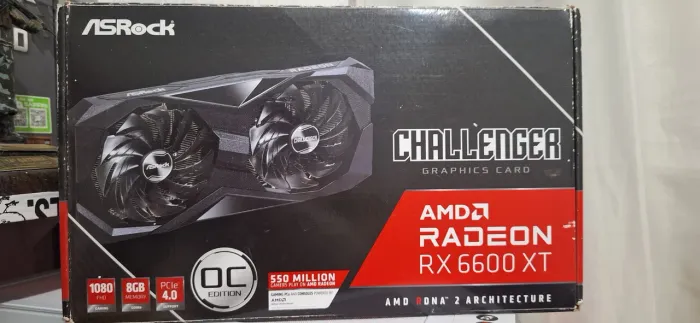 Placa de Vídeo Rx6600 XT OC