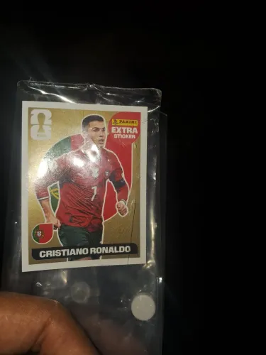 Figurinha Legend Ouro Gold Copa 2026 Extra Original Cristiano Ronaldo Ouro<br><br>? 5.0| +