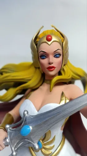 She-Ra - Escultura 3D Pintada | 30 cm