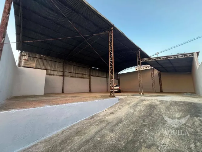BARRACÃO COMERCIAL 360M² COBERTO - TERRENO DE 1782M² - ZONA OESTE - REUNIDAS SÃO JORGE - S