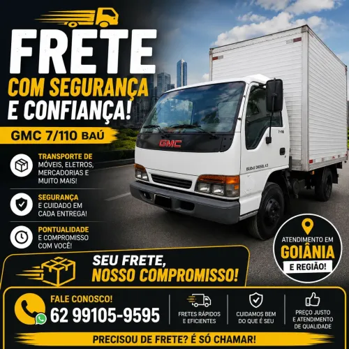 Frete pequenas mudanças e mudanças em geral 
