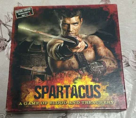 Spartacus: Blood & Treachery + 2 Expansões (Shadow of Death + Serpents and Wolf)