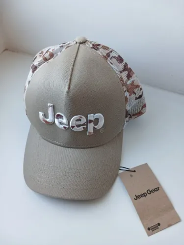  Boné Jeep Original Style Premium - Bege Camuflado